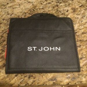 St John Red & Black Shopping Tote